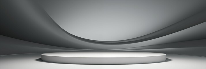 Abstract background featuring a gradient of grey tone.