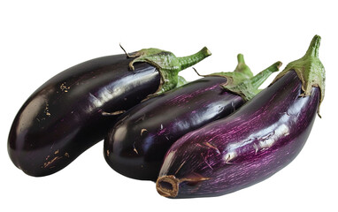 Eggplant On Transport Background.
