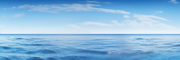 Obraz premium Image of the expansive ocean.