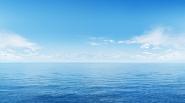 Image of the expansive ocean.