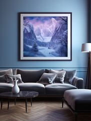 Frozen Majesty: Glacial Landscapes Wall Art for Enchanting Arctic Beauty