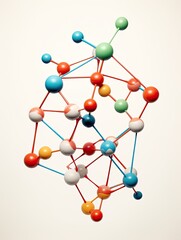 Obraz premium Organic Chemistry Wall Prints: Molecular Structures for Modern D�cor