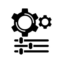 Settings Glyph Icon