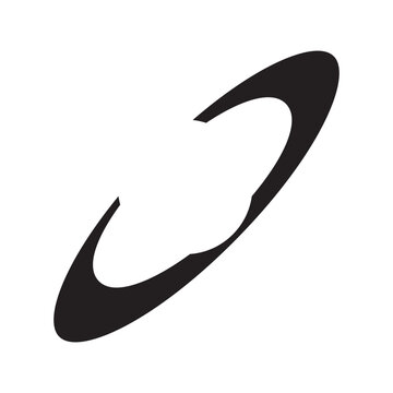 recommend clip art: Vector illustration of a boomerang icon design. line drawing style. black and white color.
