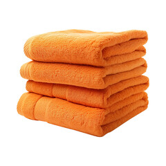 stack of towels isolated on transparent background Remove png, Clipping Path, pen tool