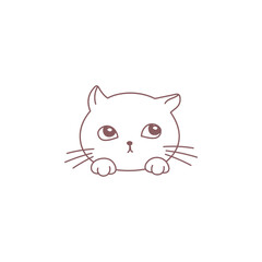 coloring books cute kitten heads cute