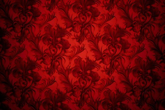 Elegant Red Patterns