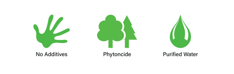 phytoncide, forest, nature, rest, cypress, scent, icon, icons. eps, png, jpg
