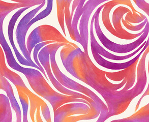 Blurry gradient abstract watercolour textured background in vivid color