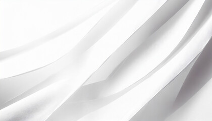 Fototapeta premium Abstract white background. Minimal geometric white light background