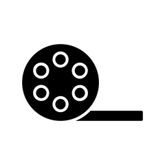 Movie Glyph Icon