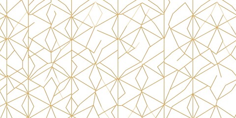 Golden Geometric Lines