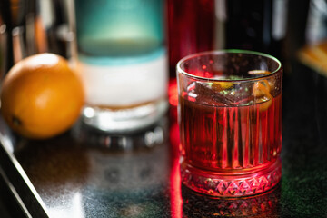 Capturing the Essence of a Negroni Cocktail