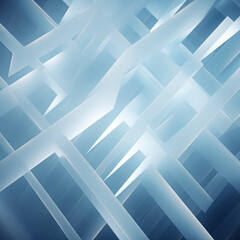 Fototapeta premium Abstract Minimal Geometric Background Featuring White Light Patterns