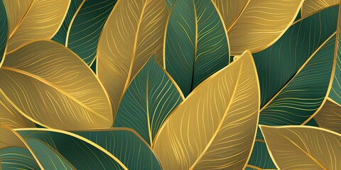 Golden Leaf Patterns