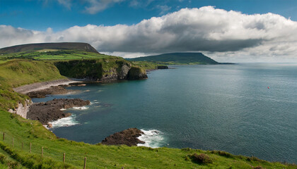 Shoreline of Northern Ireland