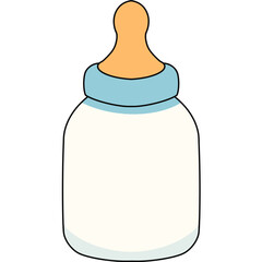 baby bottle and pacifier