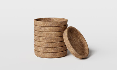 코르크 컵 받침대 Cork Cup Coaster