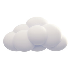 Cloud 3D Illustration 