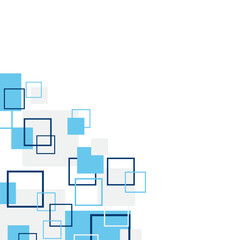 Geometric Square Corner