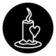 valentine glyph icon 2