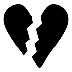 valentine glyph icon