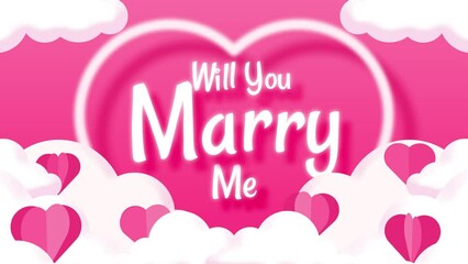 will you marry me animated invitation to marry marry you romantic love and crew 4k