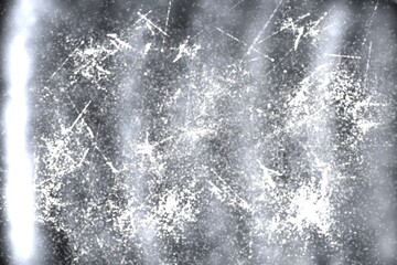 Dust and Scratched Textured Backgrounds.Grunge white and black wall background.Dark Messy Dust Overlay Distress Background. Easy To Create Abstract Dotted, Scratched.