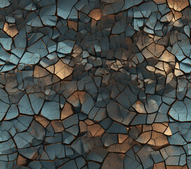 3D Grunge Seamless Patterns