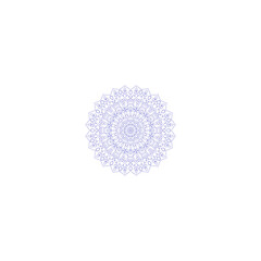 set of vector mandalas with circles mandala
