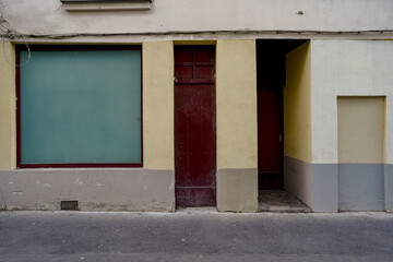 old french boutique facade