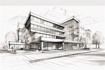 Architecture blue print design 