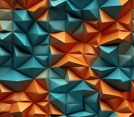 3D Geometric Tessellation Seamless Patterns