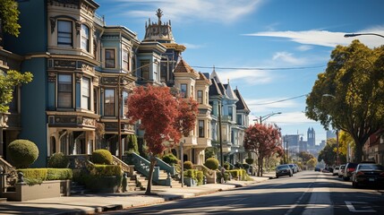 San Francisco Victorian Style Homes