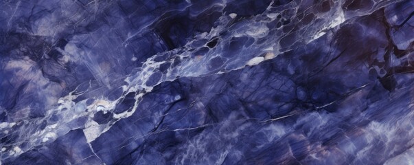 Fototapeta na wymiar Indigo marble texture and background