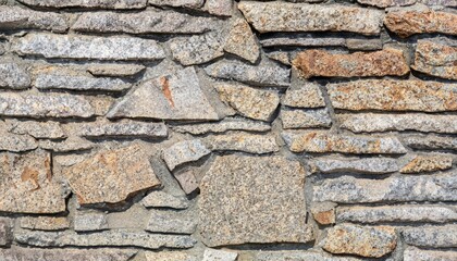 background and texture of granite stone wall surface