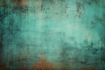 Grunge teal background