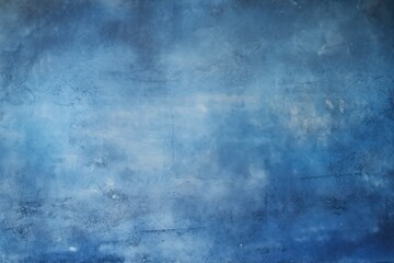 Indigo Blue background on cement floor texture
