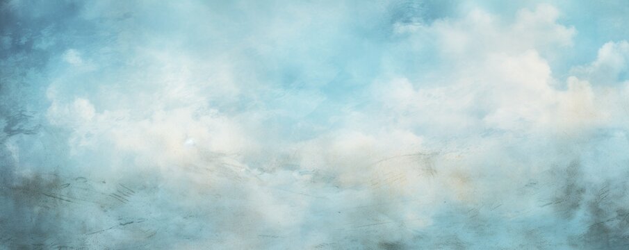 Grunge sky blue background 