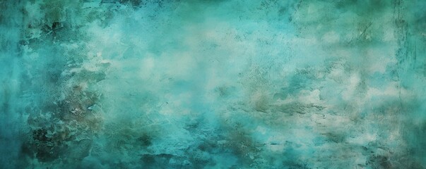 Fototapeta na wymiar Grunge medium aquamarine background 