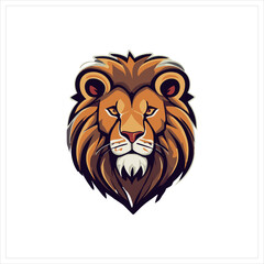 lion head vector, Lion head illustration, Lion Head Sticker, Editable, Print on T-shirt , Hoodie sticker, Jacket sticker
