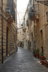 Old town in Catania, Sicily, Italy