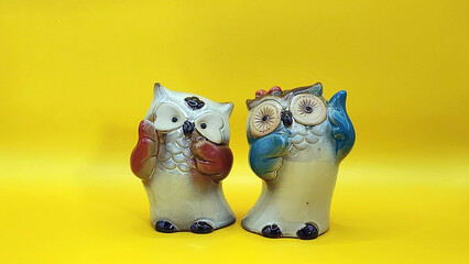The symbolic owl is considered a god of wisdom and guardianship, and in Asia, it symbolizes wealth.