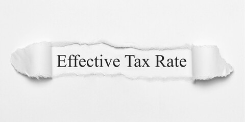 Effective Tax Rate	