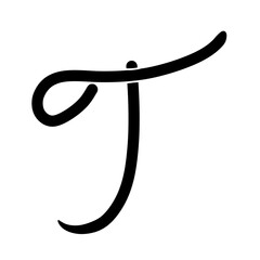Handwritten alphabets in capitals, lettering