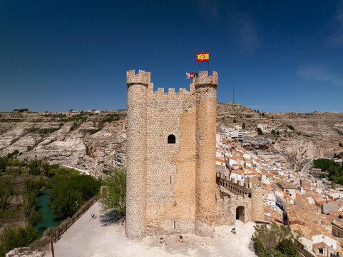 Castillo de Alcala del Jucar en Albacete