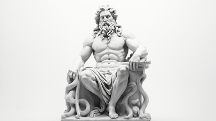 Neptune statue - Powered by Adobe