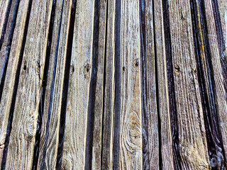 Abstract background with old wooden boards with texture and knots. Pattern, place for text and copy space