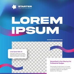 Marketing Pack Templates - Social Media Story, Post Feed, & A4 Print Flyer Templates - Style 3