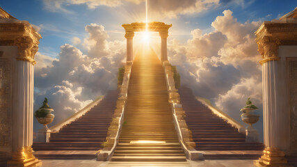 Stairway to heaven gates of heaven